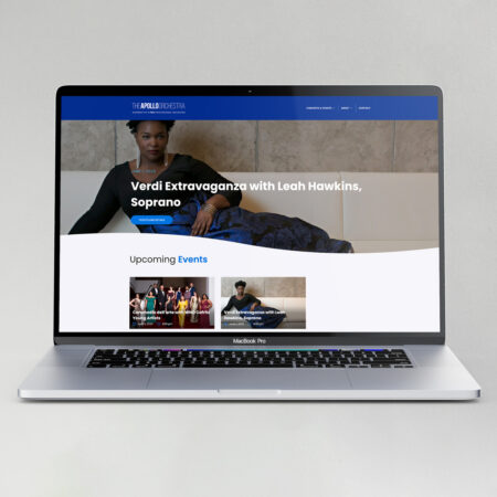 Apollo Orchestra Website Design
